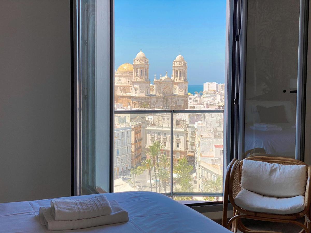 Skyline - Penthouse With 50M2 Private Terrace And Stunning Views Lägenhet Cádiz Exteriör bild